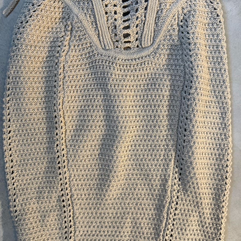 Xanthe Beige Maxi Dress - Picture 5 of 9